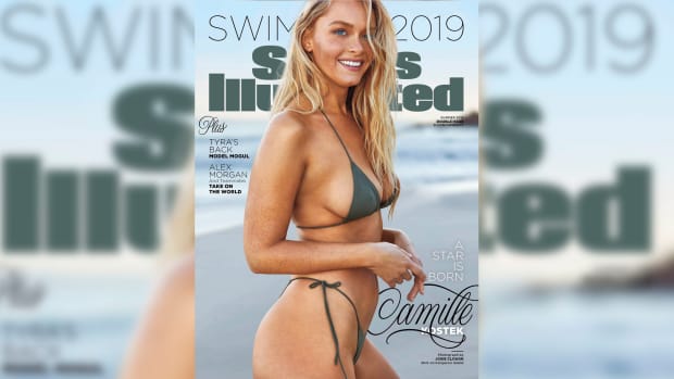 Camille Kostek SI Swimsuit Cover THUMB